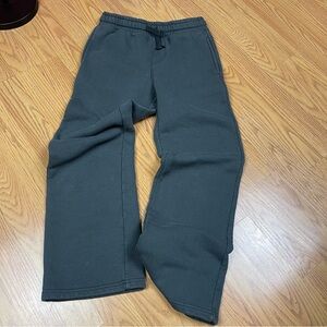RSQ Kids Olive Green Straight Leg Loose Fit Sweatpants